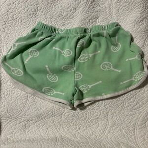 The Beaufort Bonnet Company Green Tennis Shorts girls 8